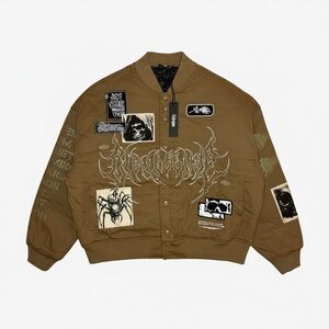 Civil regime Brown Graphic Men's Jacket